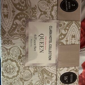 Hotel Collection Queen Bedding Set - Cream